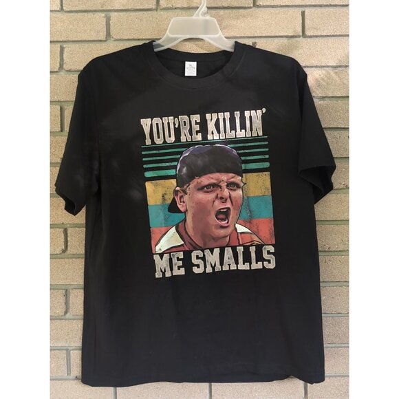 Black Your Killing Me Smalls Sandlot T-Shirt Size: XL - Picture 1 of 3